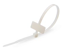 Стяжка крепежная Fortisflex КСМ 3x200 с площадкой (б) 100шт картинка